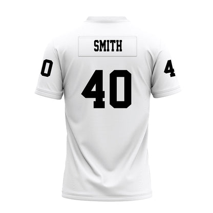 Texas Tech - NCAA Football : Wesley Smith - White Premium Football Jersey-1