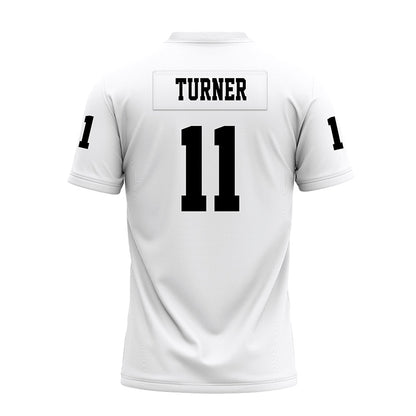 Texas Tech - NCAA Football : Tyson Turner - White Premium Football Jersey-1