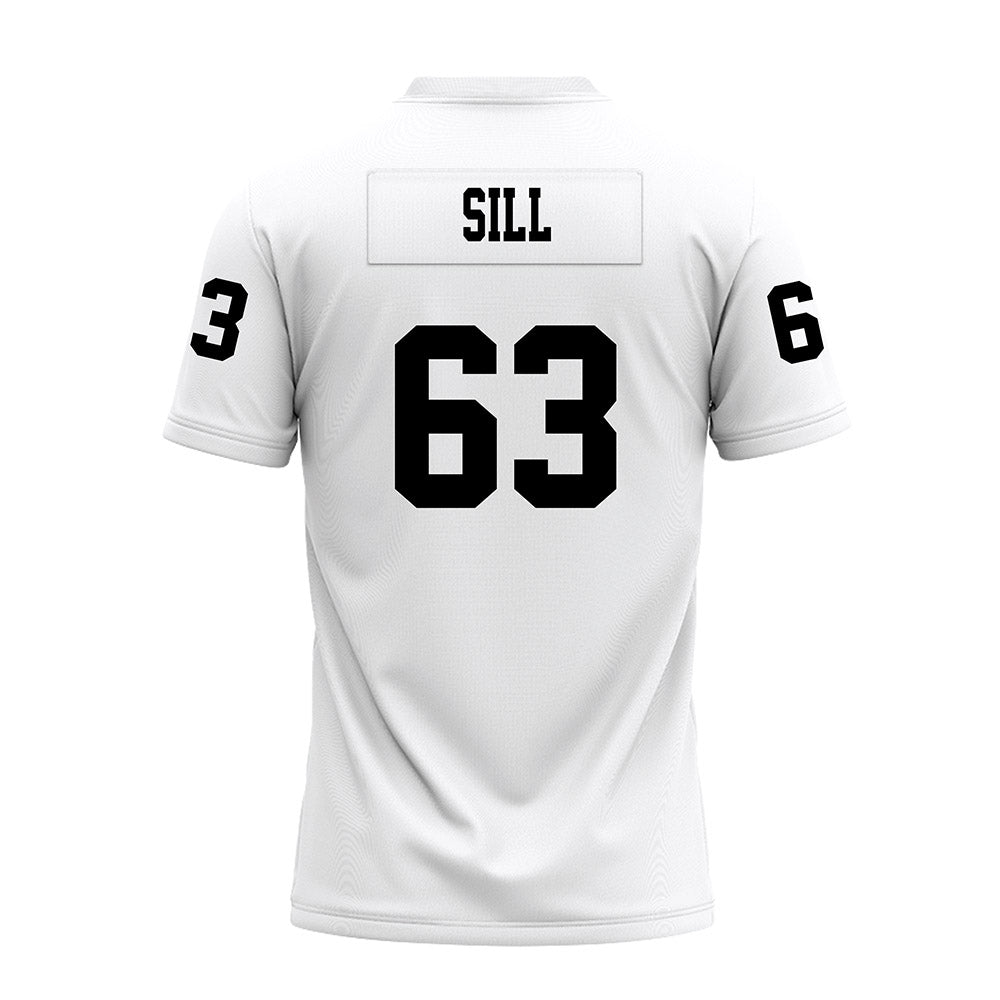 Texas Tech - NCAA Football : Daniel Sill - White Premium Football Jersey-1