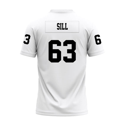 Texas Tech - NCAA Football : Daniel Sill - White Premium Football Jersey-1