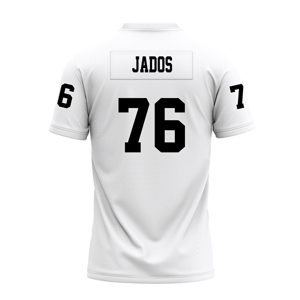 Texas Tech - NCAA Football : Will Jados - White Premium Football Jersey-1