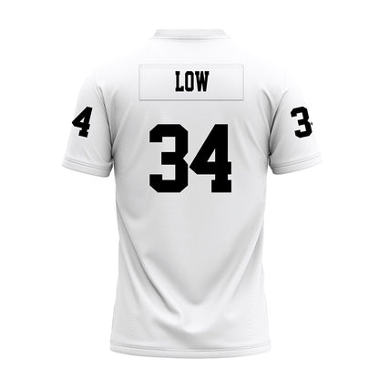 Texas Tech - NCAA Football : Trent Low - White Premium Football Jersey-1