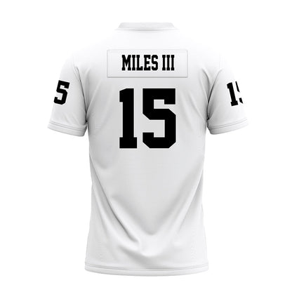 Texas Tech - NCAA Football : Oliver Miles III - White Premium Football Jersey-1