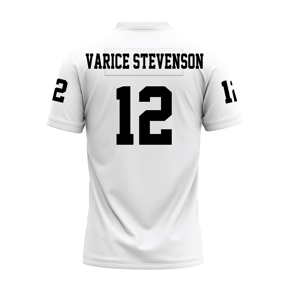 Texas Tech - NCAA Football : Marquez Varice Stevenson - White Premium Football Jersey-1