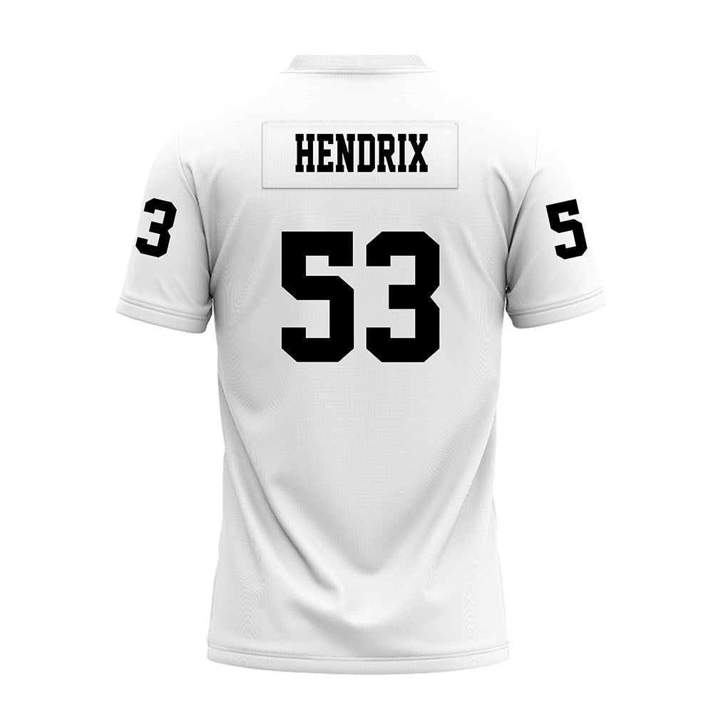 Texas Tech - NCAA Football : Holton Hendrix - White Premium Football Jersey-1