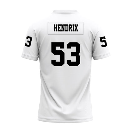 Texas Tech - NCAA Football : Holton Hendrix - White Premium Football Jersey-1