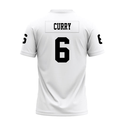 Texas Tech - NCAA Football : John Curry - White Premium Football Jersey-1