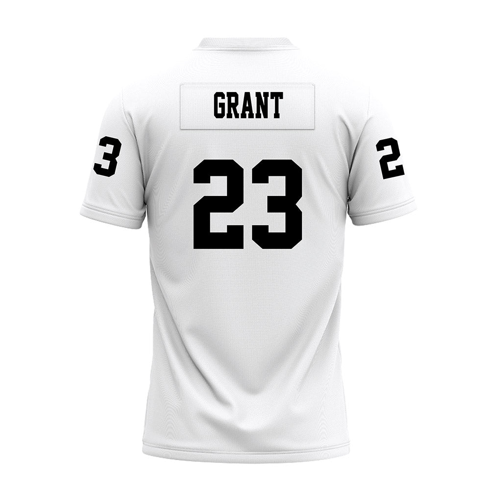 Texas Tech - NCAA Football : Tarrion Grant - White Premium Football Jersey-1