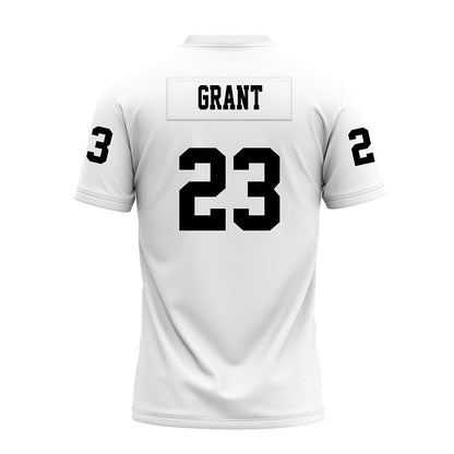 Texas Tech - NCAA Football : Tarrion Grant - White Premium Football Jersey-1