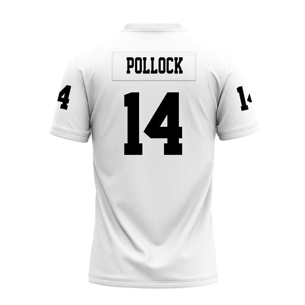 Texas Tech - NCAA Football : Brice Pollock - White Premium Football Jersey-1
