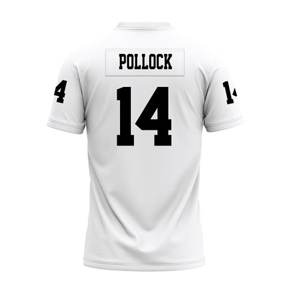 Texas Tech - NCAA Football : Brice Pollock - White Premium Football Jersey-1