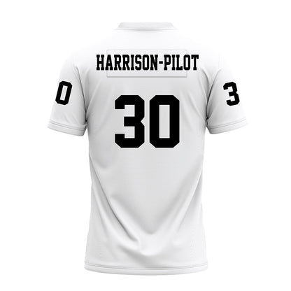 Texas Tech - NCAA Football : Mikal Harrison-Pilot - White Premium Football Jersey-1