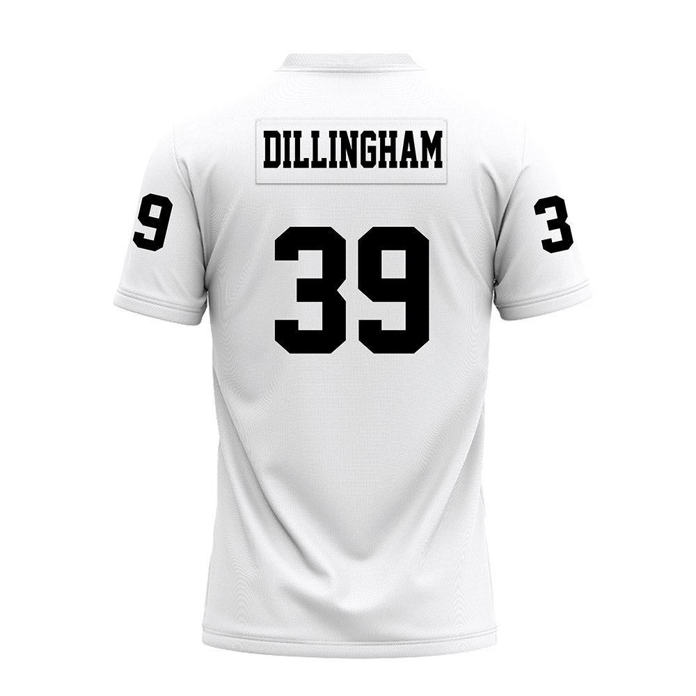 Texas Tech - NCAA Football : Luke Dillingham - White Premium Football Jersey-1