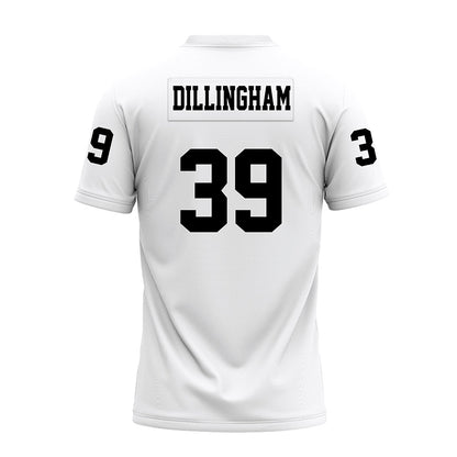 Texas Tech - NCAA Football : Luke Dillingham - White Premium Football Jersey-1