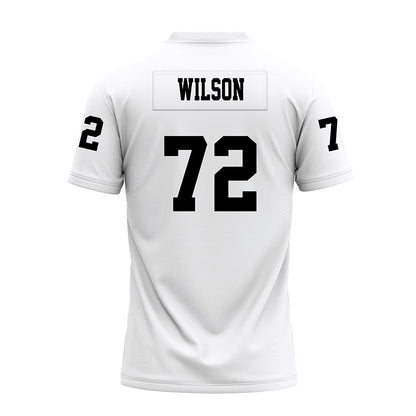 Texas Tech - NCAA Football : Sheridan Wilson - White Premium Football Jersey-1