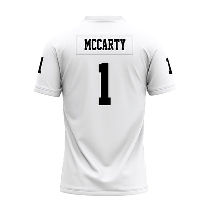 Texas Tech - NCAA Football : AJ McCarty - White Premium Football Jersey-1
