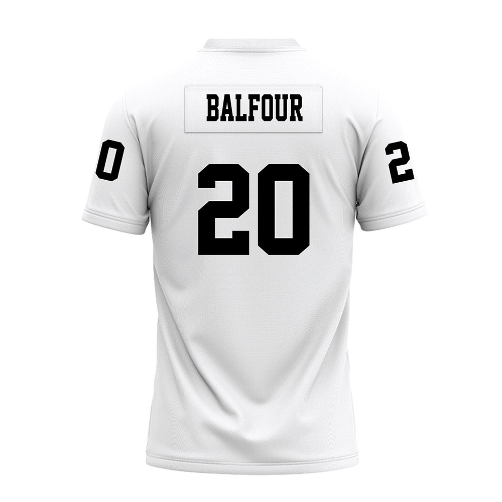 Texas Tech - NCAA Football : Dontae Balfour - White Premium Football Jersey-1