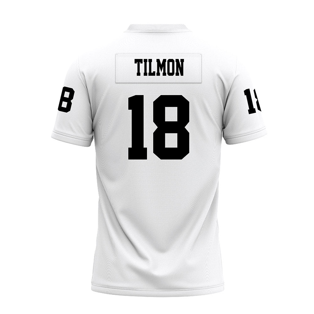 Texas Tech - NCAA Football : Terrell Tilmon - White Premium Football Jersey-1