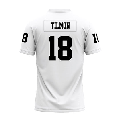 Texas Tech - NCAA Football : Terrell Tilmon - White Premium Football Jersey-1