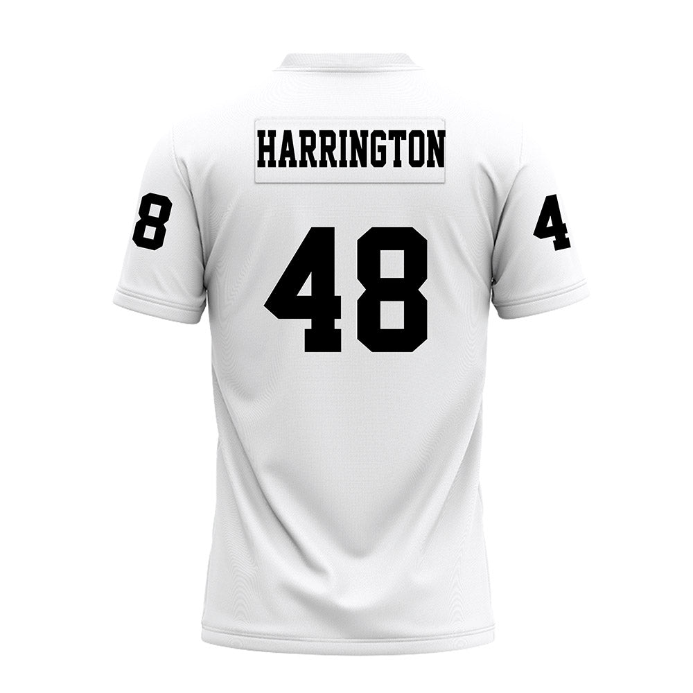 Texas Tech - NCAA Football : Stone Harrington - White Premium Football Jersey-1
