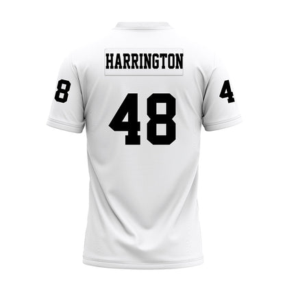 Texas Tech - NCAA Football : Stone Harrington - White Premium Football Jersey-1