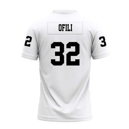 Texas Tech - NCAA Football : Cheta Ofili - White Premium Football Jersey-1
