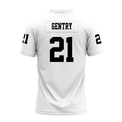 Texas Tech - NCAA Football : Tristian Gentry - White Premium Football Jersey-1