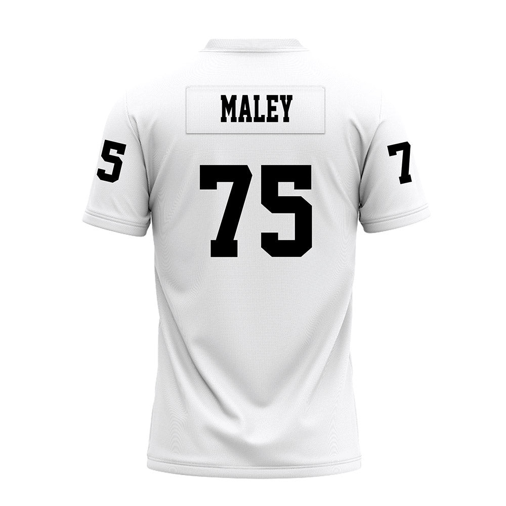 Texas Tech - NCAA Football : Garin Maley - White Premium Football Jersey-1
