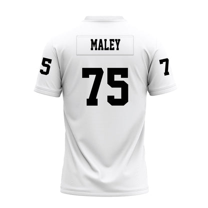 Texas Tech - NCAA Football : Garin Maley - White Premium Football Jersey-1