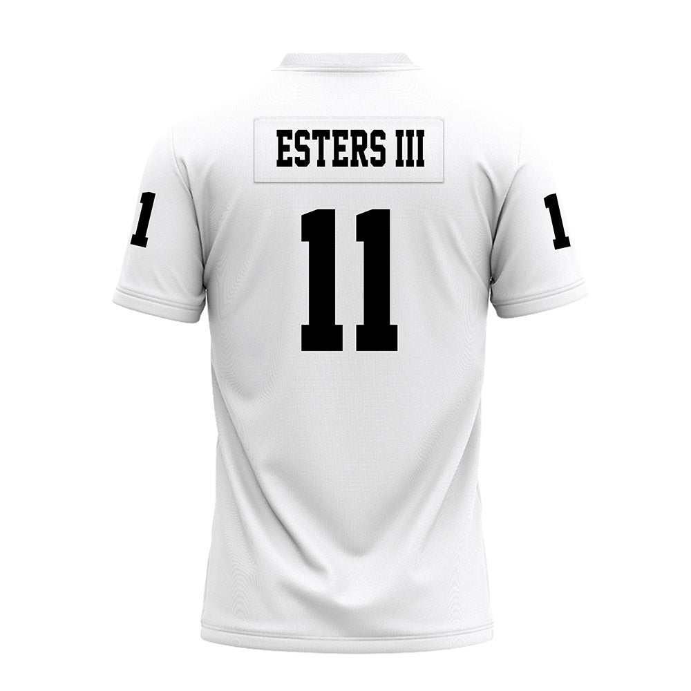 Texas Tech - NCAA Football : Charles Esters III - White Premium Football Jersey-1
