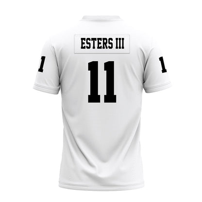 Texas Tech - NCAA Football : Charles Esters III - White Premium Football Jersey-1