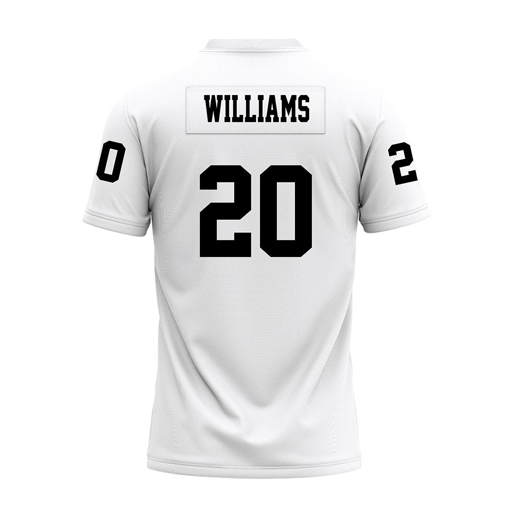 Texas Tech - NCAA Football : J'koby Williams - White Premium Football Jersey-1