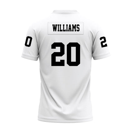 Texas Tech - NCAA Football : J'koby Williams - White Premium Football Jersey-1