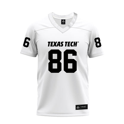 Texas Tech - NCAA Football : Sean Robinson - White Premium Football Jersey-0