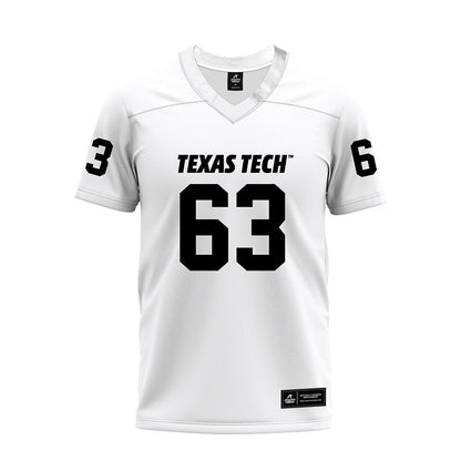 Texas Tech - NCAA Football : Daniel Sill - White Premium Football Jersey-0