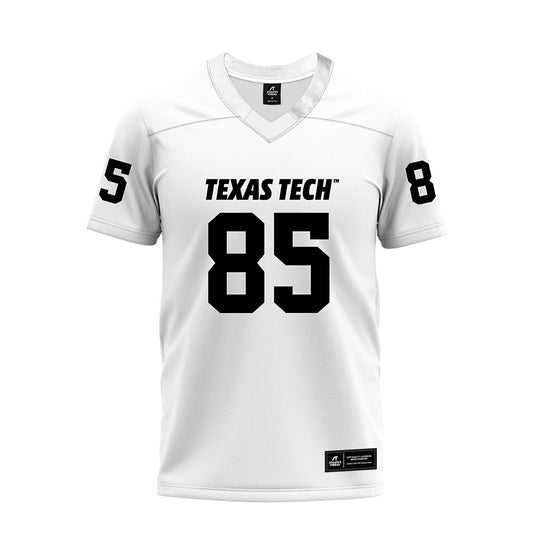Texas Tech - NCAA Football : Bryson Jones - White Premium Football Jersey-0