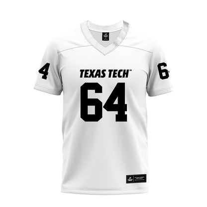 Texas Tech - NCAA Football : Jurrien Loftin - White Premium Football Jersey-0
