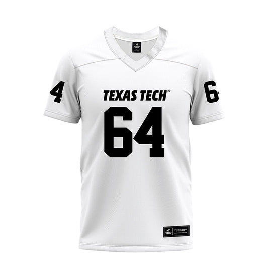 Texas Tech - NCAA Football : Jurrien Loftin - White Premium Football Jersey-0