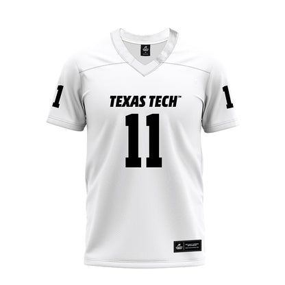 Texas Tech - NCAA Football : Tyson Turner - White Premium Football Jersey-0