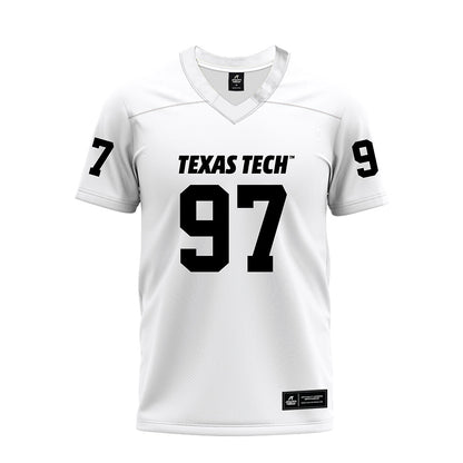 Texas Tech - NCAA Football : Charles Anderson - White Premium Football Jersey-0