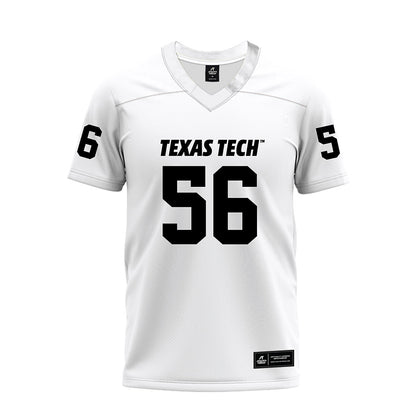 Texas Tech - NCAA Football : Davion Carter - White Premium Football Jersey-0
