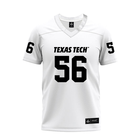 Texas Tech - NCAA Football : Davion Carter - White Premium Football Jersey-0