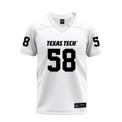 Texas Tech - NCAA Football : Tanner Allen - White Premium Football Jersey-0