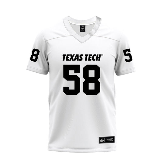 Texas Tech - NCAA Football : Tanner Allen - White Premium Football Jersey-0