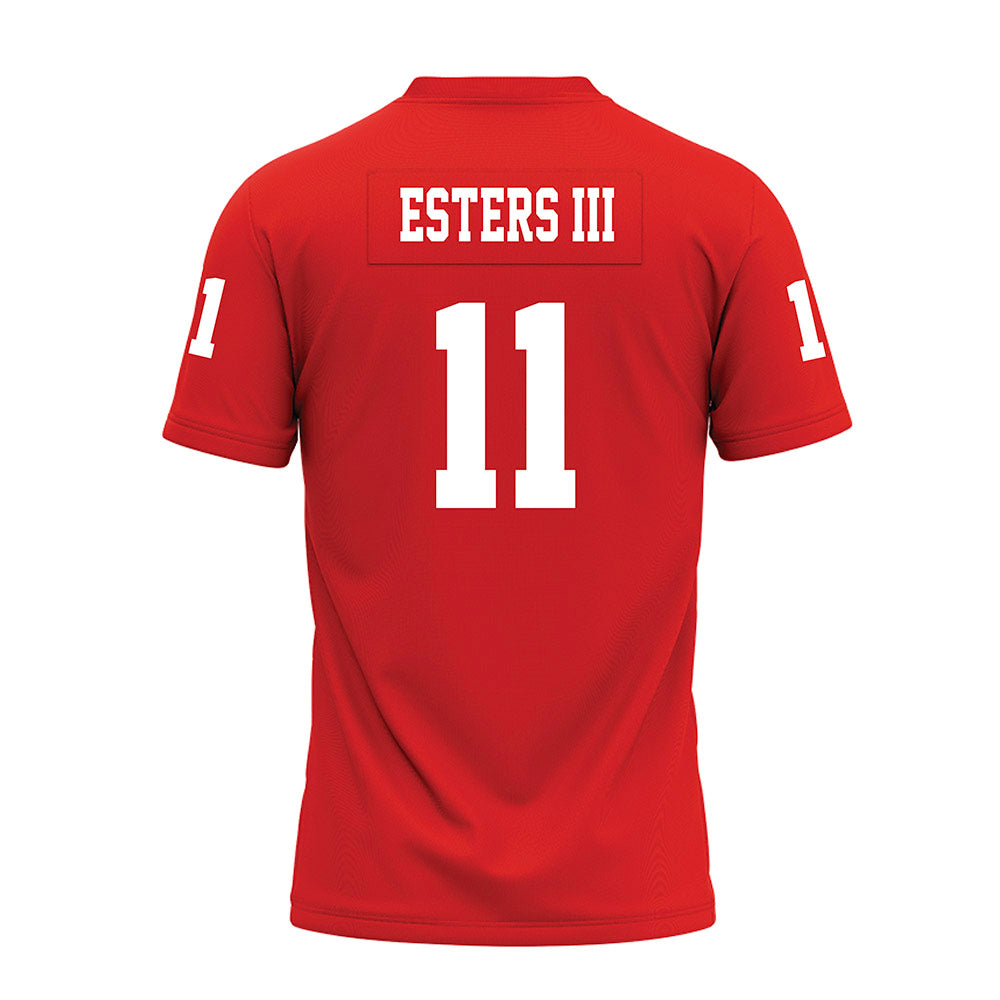 Texas Tech - NCAA Football : Charles Esters III - Red Premium Football Jersey-1