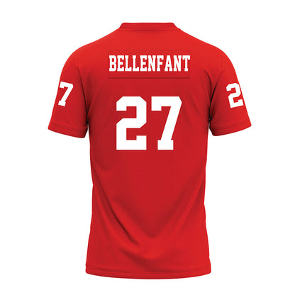 Texas Tech - NCAA Football : Upton Bellenfant - Red Premium Football Jersey-1