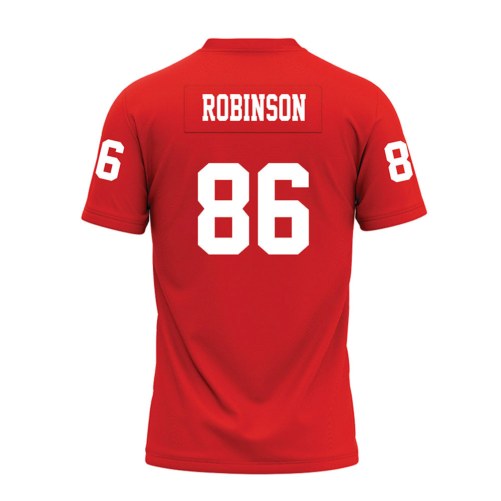 Texas Tech - NCAA Football : Sean Robinson - Red Premium Football Jersey-1