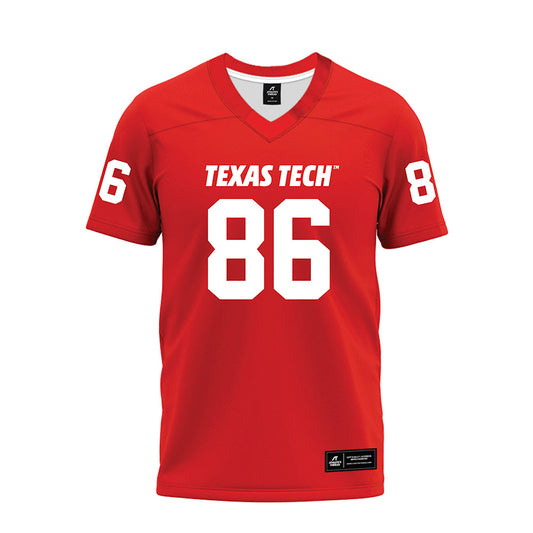 Texas Tech - NCAA Football : Sean Robinson - Red Premium Football Jersey-0