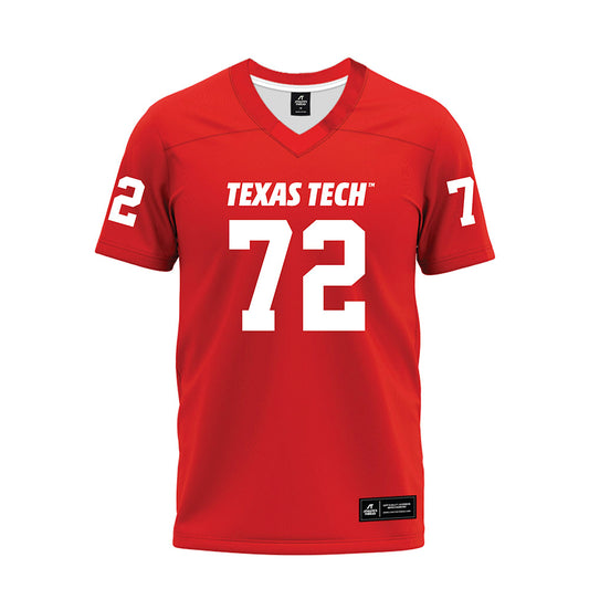 Texas Tech - NCAA Football : Sheridan Wilson - Red Premium Football Jersey-0