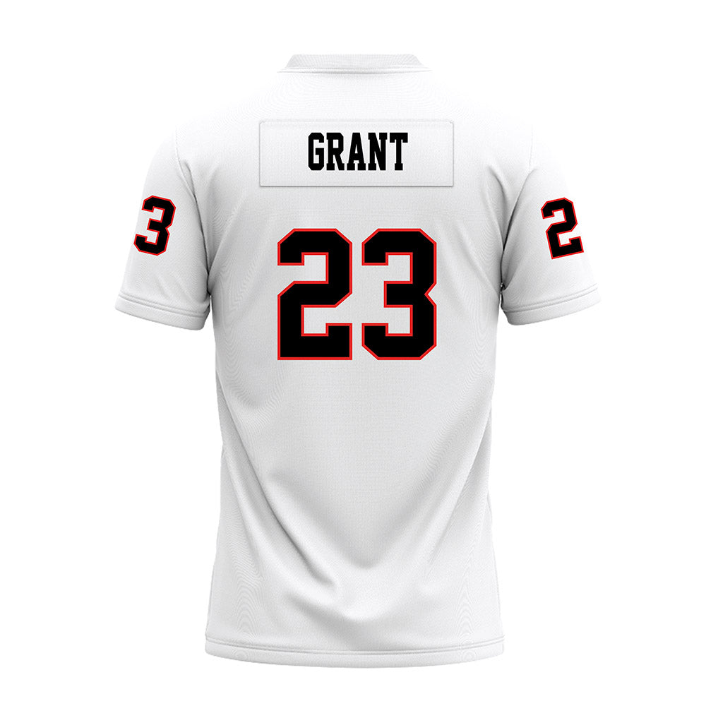Texas Tech - NCAA Football : Tarrion Grant - White Premium Football Jersey-1
